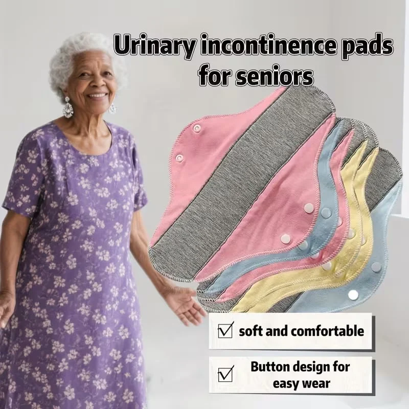 🔥Last Day 49% OFF - 👵4pcs Leak-Proof & Waterproof Washable Incontinence Pads with Graphene Aseptic Technology for Elderly Care - Image 2