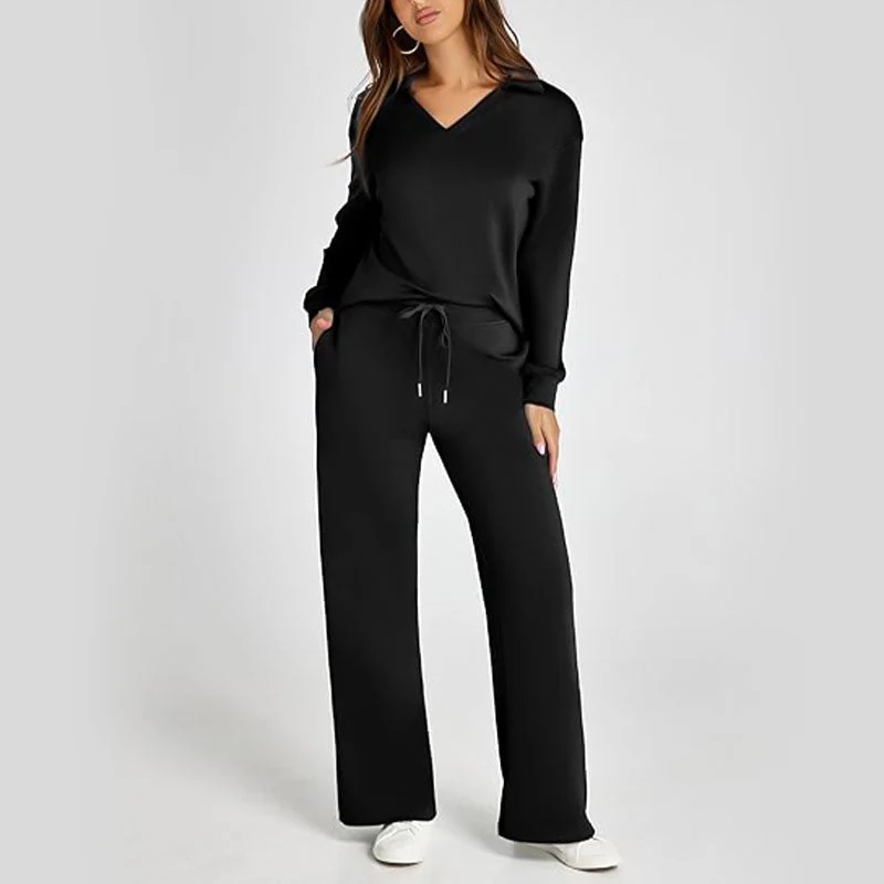 🎁Hot Sale 49% OFF⏳Women's 2 Piece Sets Outfits Casual Long Sleeve Sweatsuits Sets - Image 10