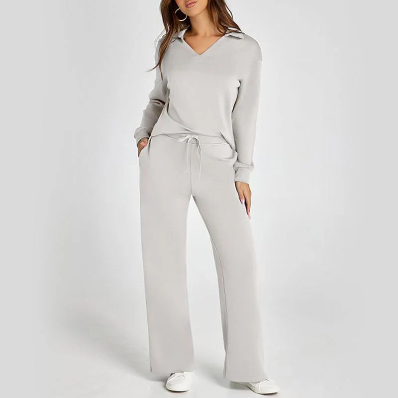 🎁Hot Sale 49% OFF⏳Women's 2 Piece Sets Outfits Casual Long Sleeve Sweatsuits Sets - Image 12