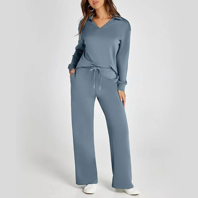 🎁Hot Sale 49% OFF⏳Women's 2 Piece Sets Outfits Casual Long Sleeve Sweatsuits Sets - Image 14