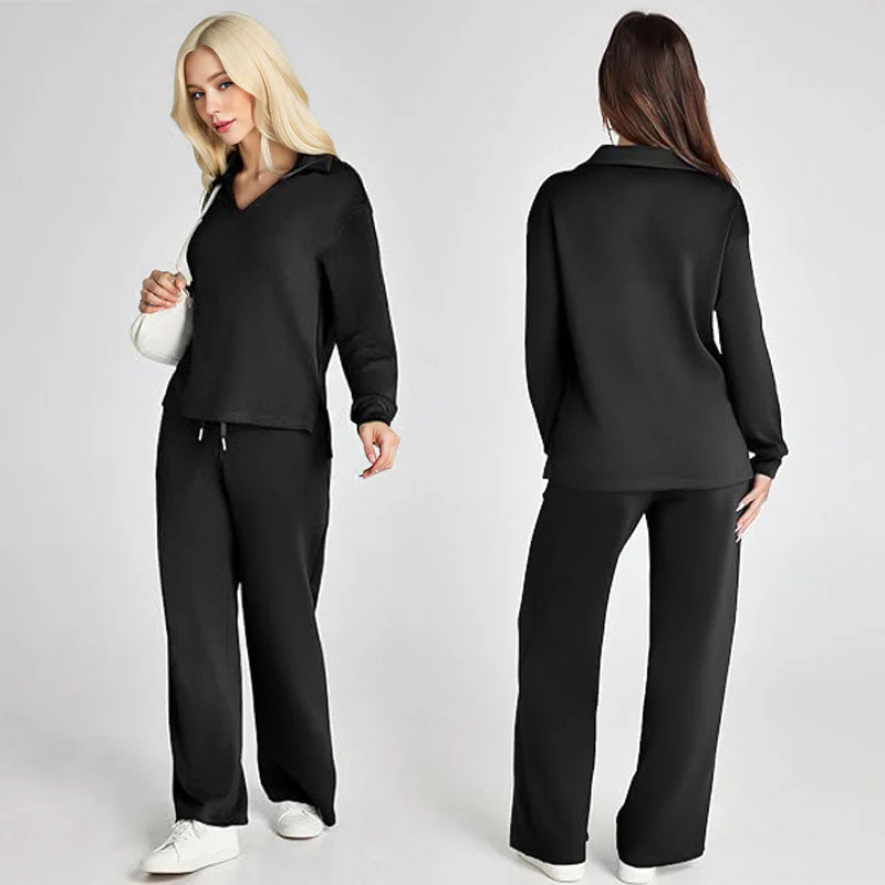 🎁Hot Sale 49% OFF⏳Women's 2 Piece Sets Outfits Casual Long Sleeve Sweatsuits Sets - Image 6