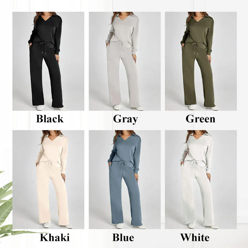 🎁Hot Sale 49% OFF⏳Women's 2 Piece Sets Outfits Casual Long Sleeve Sweatsuits Sets - Image 7