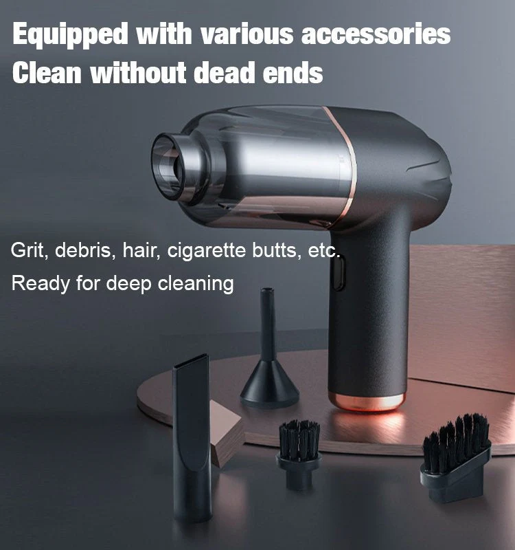🏆Blow, Vacuum and Inflate all-in-one Cordless Vacuum Cleaner for Home and Car - Image 3