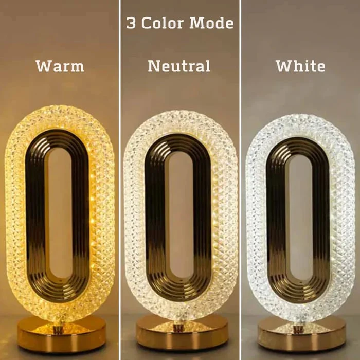 💎⏳THE WEEK'S SPECIAL PRICE £12.99!!✨Luxury Crystal USB LED Desktop Night Lamp | Dimmable - Image 4