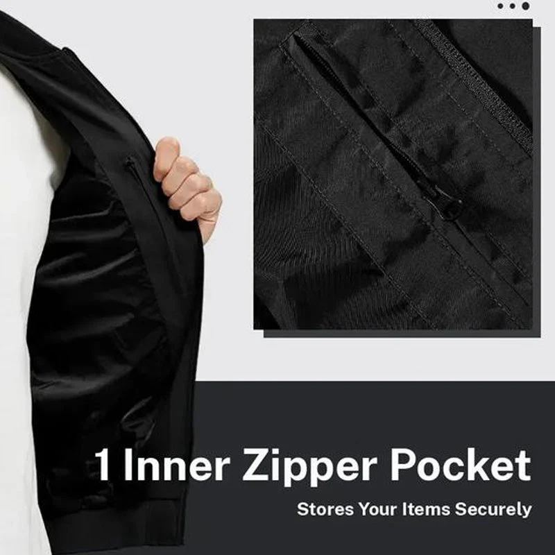 💥New high-quality-Men's Lightweight Bomber Jacket - Image 7