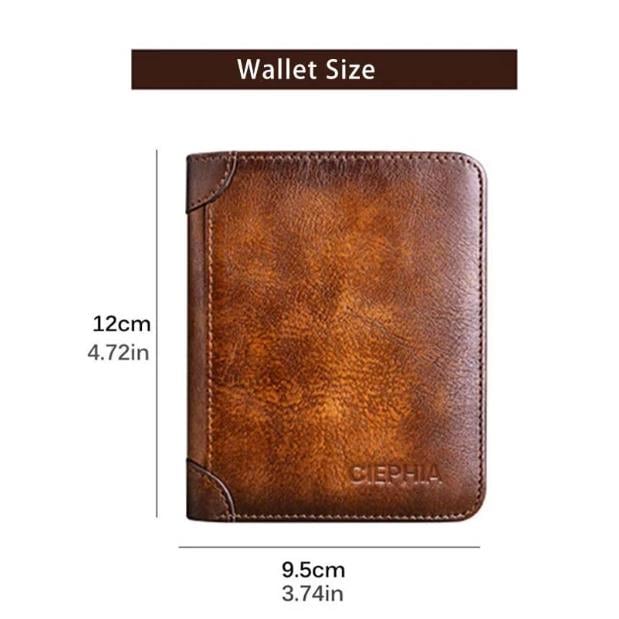 💕FATHER'S DAY PROMOTIONS💕 Multi-functional RFID Blocking Waterproof Durable Genuine Leather Wallet🎁 - Image 12