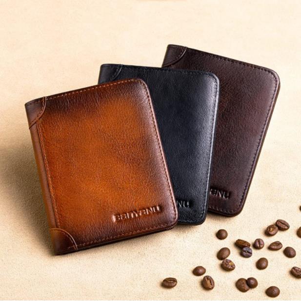 💕FATHER'S DAY PROMOTIONS💕 Multi-functional RFID Blocking Waterproof Durable Genuine Leather Wallet🎁 - Image 4