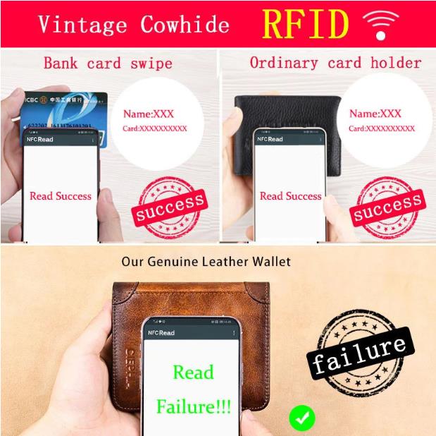 💕FATHER'S DAY PROMOTIONS💕 Multi-functional RFID Blocking Waterproof Durable Genuine Leather Wallet🎁 - Image 7