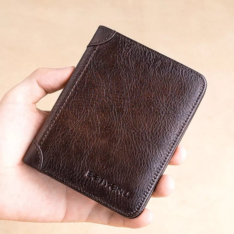 💕FATHER'S DAY PROMOTIONS💕 Multi-functional RFID Blocking Waterproof Durable Genuine Leather Wallet🎁 - Image 9