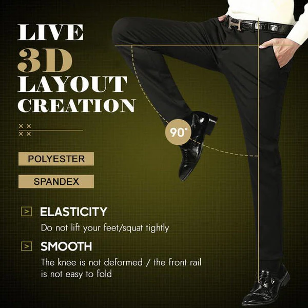 🎁Clearance Sale 49% OFF⏳High Stretch Men's Classic Pants - Image 7
