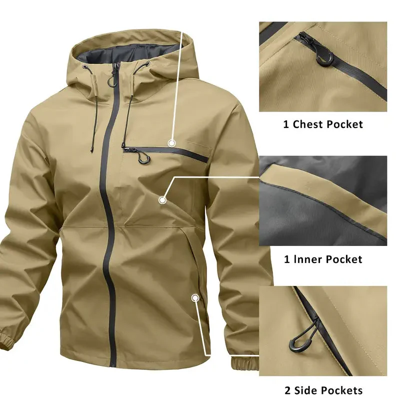 🔥LAST DAY SALE- 49% OFF⛰️3-in-1 Waterproof Men's Jacket – Rain, Wind & Cold, All Covered - Image 12