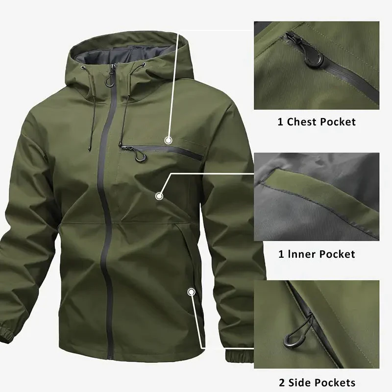 🔥LAST DAY SALE- 49% OFF⛰️3-in-1 Waterproof Men's Jacket – Rain, Wind & Cold, All Covered - Image 13