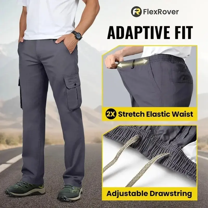 ⏳ Limited time 50% off! 💥Ultra Comfort Flex Fit Multi-pocket Durable Pants - Image 3