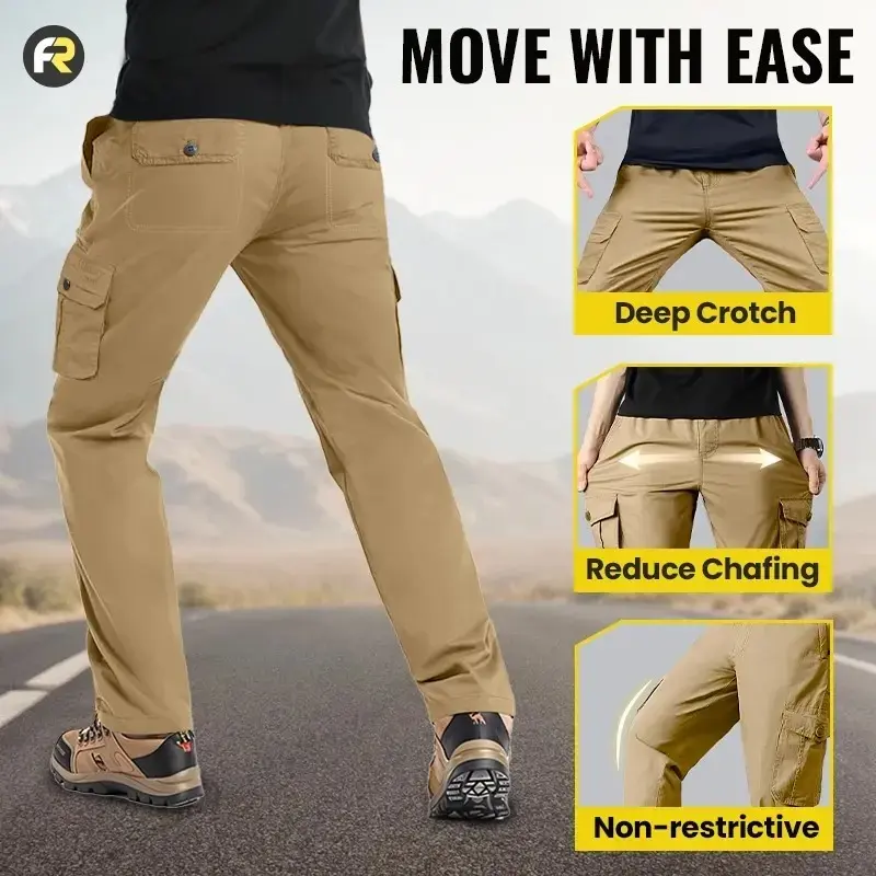 ⏳ Limited time 50% off! 💥Ultra Comfort Flex Fit Multi-pocket Durable Pants - Image 4