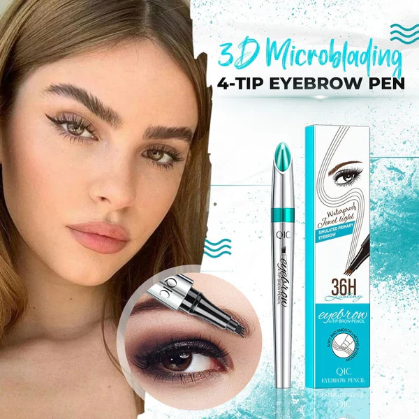 🎉CHRISTMAS SALE 49% OFF🎉3D Microblading 4-tip Eyebrow Pen🎁BUY 1 GET 1 FREE - Image 3