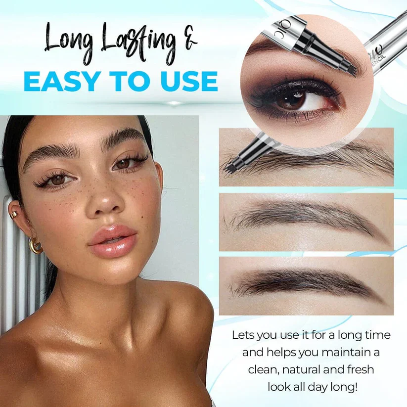 🎉CHRISTMAS SALE 49% OFF🎉3D Microblading 4-tip Eyebrow Pen🎁BUY 1 GET 1 FREE - Image 4