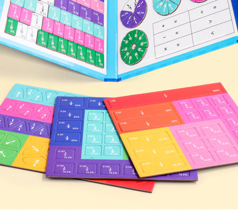 🔥LAST DAY SALE 70% OFF🏅Montessori Magnetic Book Fraction Puzzle - Image 9