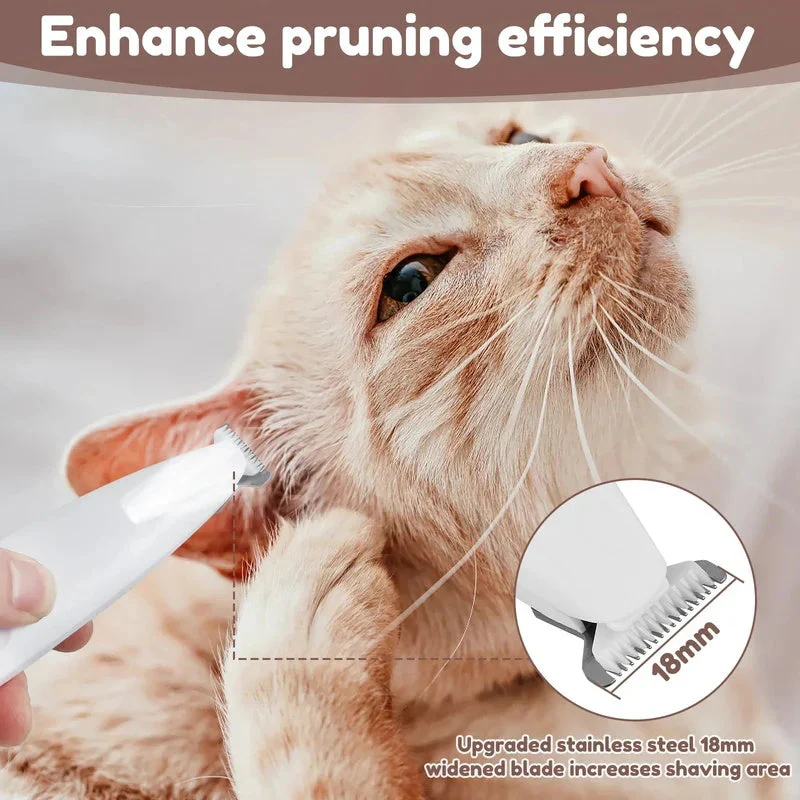 😻Waterproof Rechargeable Pet Shaver with LED Light - Image 2