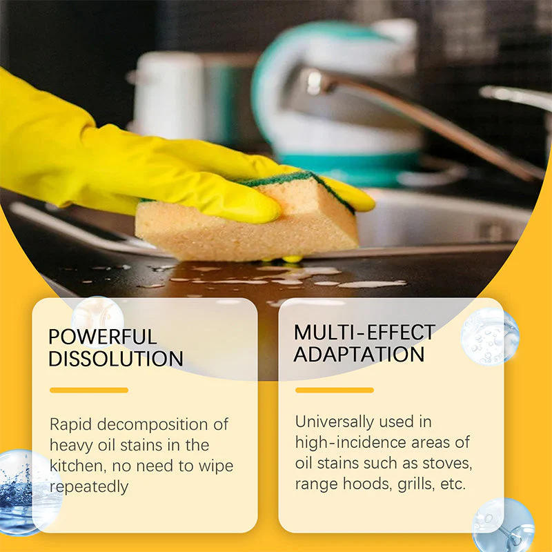 🥳2026 HOT SALE🥳💞50K+ SOLD!⚡🧽 Melts Grease in Seconds, Safe for Your Family. Fast-Acting Kitchen Cleaner – BIG SALE ON! 👨👩👧👦🚀 - Image 4