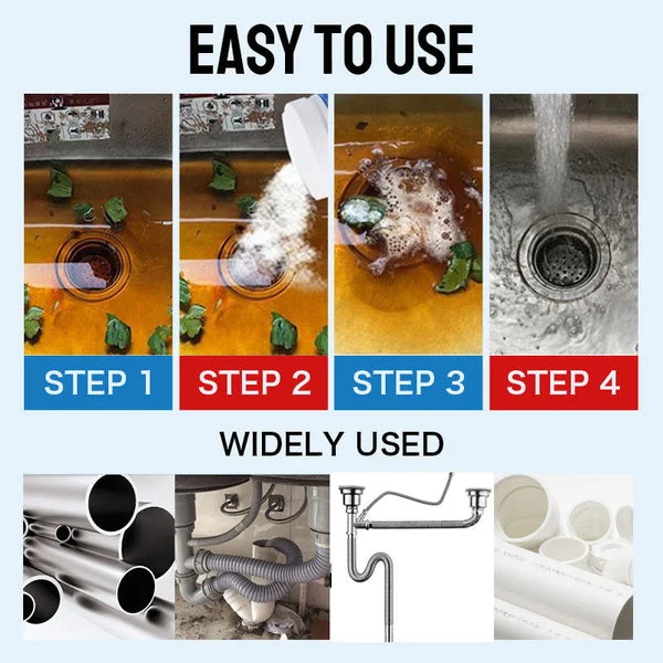 ✨Hot sale 49% Off 🔥Household essentials-Powerful Pipe Dredge Agent - Image 8