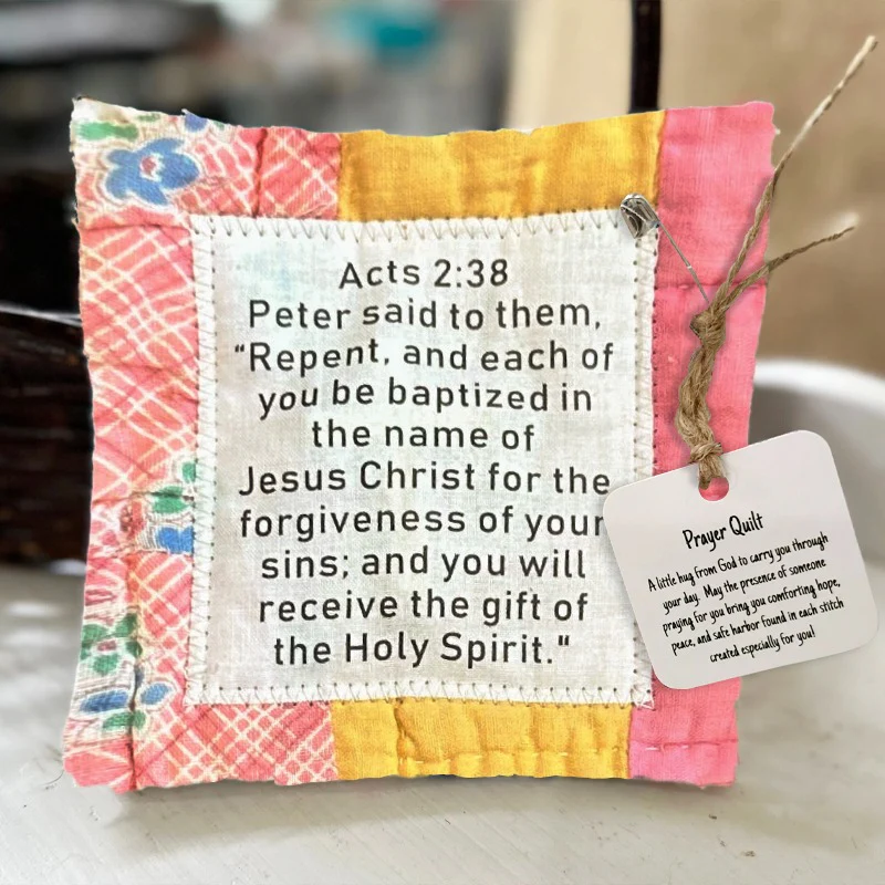 ❤️Last Day Promotion 75% OFF🎁 - ✝️Prayer Quilt with cross inside - Image 8