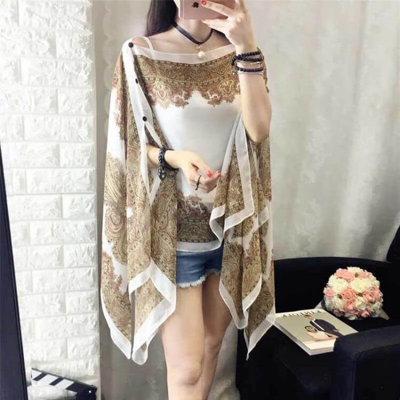 🎁BUY 1 GET 1 FREE💐French Sun Protection Shawl - Image 5