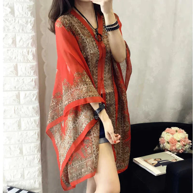 🎁BUY 1 GET 1 FREE💐French Sun Protection Shawl - Image 7