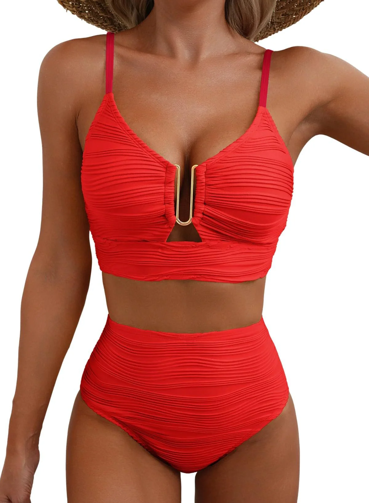 🔥🔥2026 NEW TYPE 50% OFF🎁Women's Push Up High Waist Bikini - Image 14