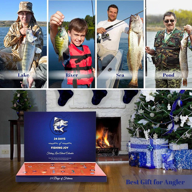 🎄Christmas Sale 49% OFF🎅Sturdy Realistic Fishing Lures with Advent Calendar Display Set - Image 3