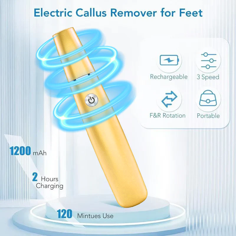 š„Mother's Day Hot Sale 50%š„ā”Electric Feet Callus Remover - Image 20