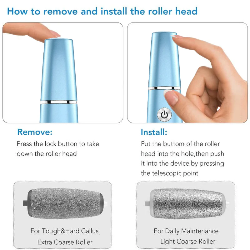š„Mother's Day Hot Sale 50%š„ā”Electric Feet Callus Remover - Image 5