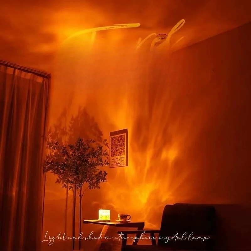 🌟🌊Hot Sale 50% OFF⏳🔥Rotating Water Ripple Night Light Aura Lamp - Image 19