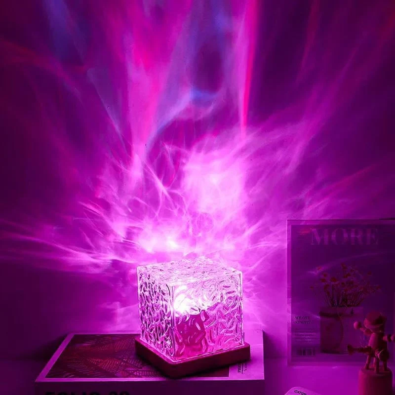 🌟🌊Hot Sale 50% OFF⏳🔥Rotating Water Ripple Night Light Aura Lamp - Image 7