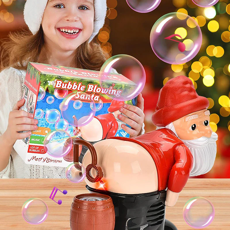 🎅Early Christmas - 61% OFF🎄Funny Santa Bubble Blowing Machine - Image 3