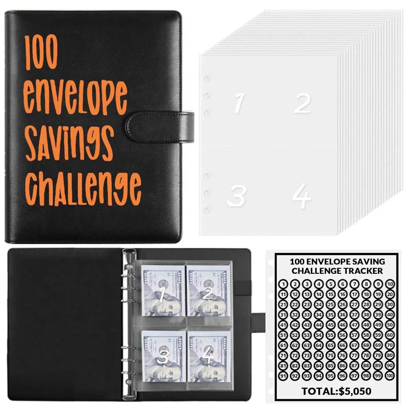⏰Final 4 Hours 70% OFF🎁✉️100 Envelope Savings Challenge Book💸 - Image 13