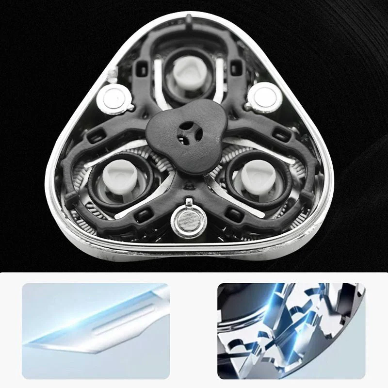 Three-head Portable Electric Shaver - Image 3