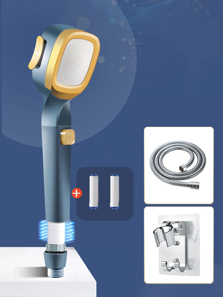 š„HOT SALEš„4-mode Handheld Pressurized Shower Head with Pause Switch - Image 19