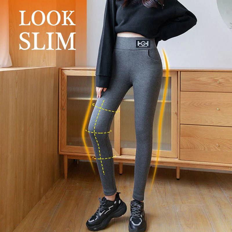 ⏳THE WEEK'S SPECIAL PRICE £12.99!!❄️Women’s Fashionable Thermal Cashmere Slim Pants - Image 4