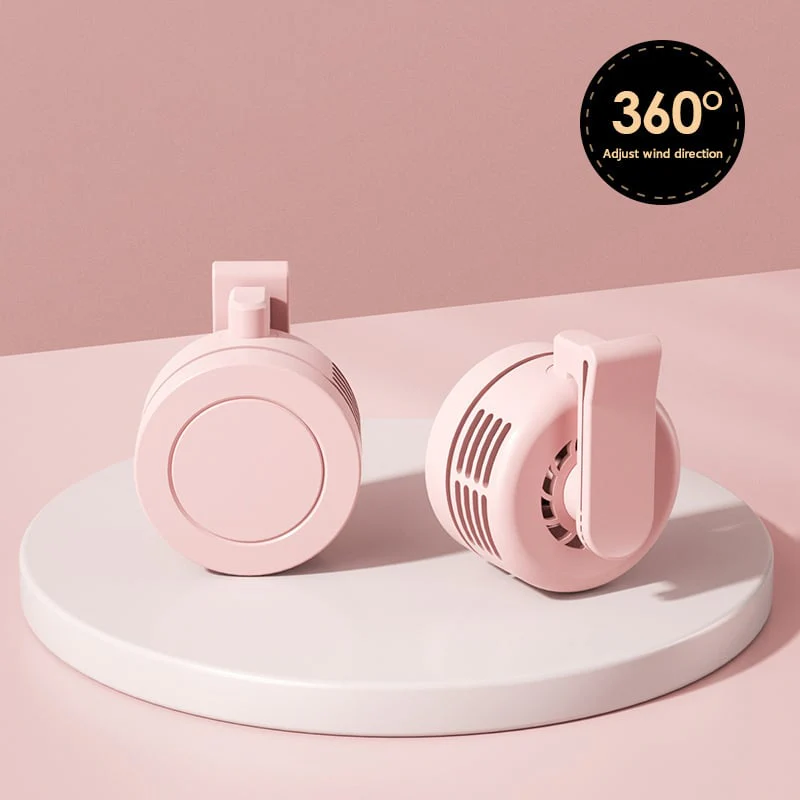 🎁Summer Big Sale-50% OFF⏳Small Whirlwind Clip Waist Neck Fan - Image 19