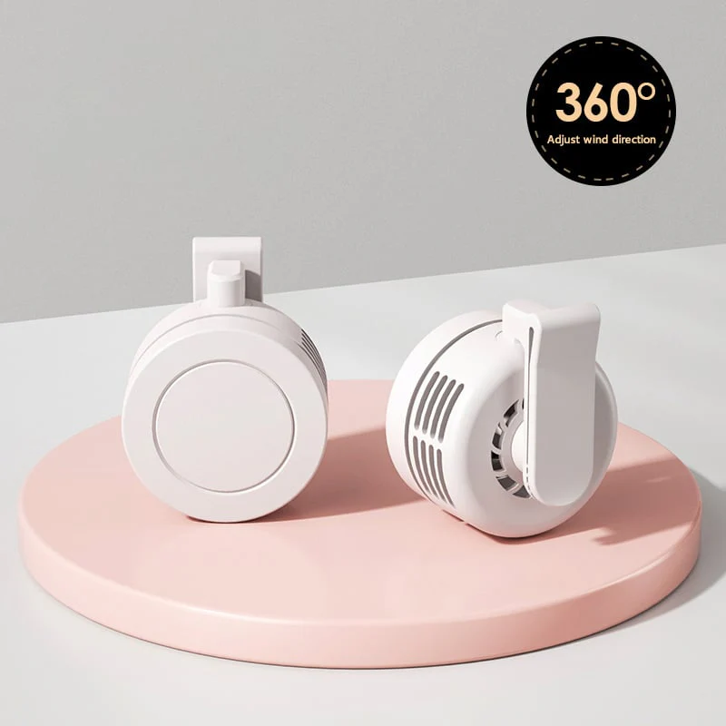 🎁Summer Big Sale-50% OFF⏳Small Whirlwind Clip Waist Neck Fan - Image 20
