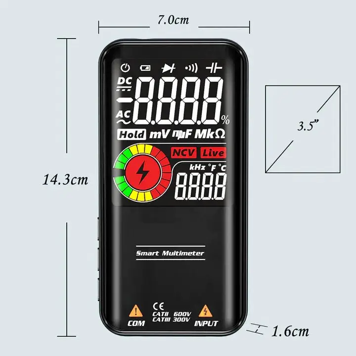 👍Smart Digital Multimeter | Xigoot - Image 12