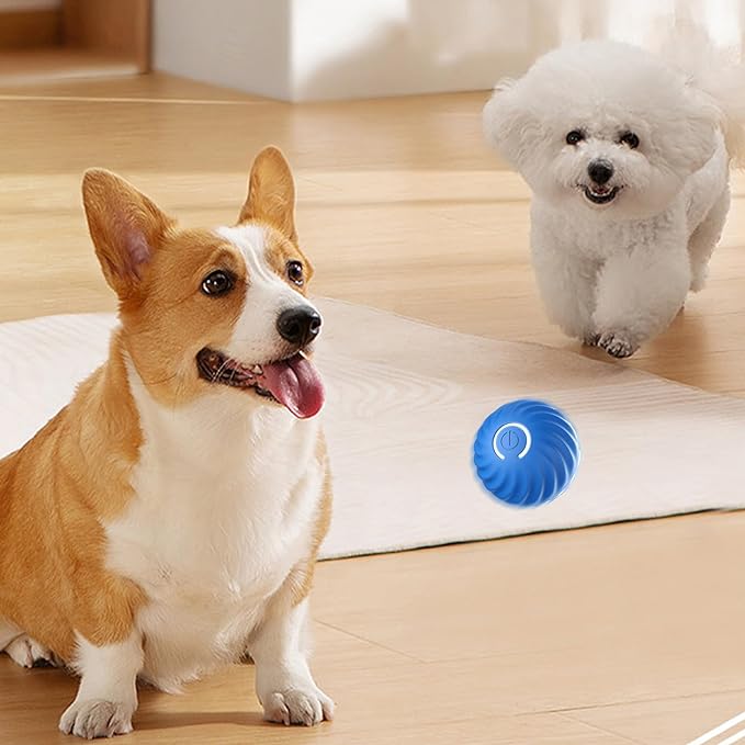 🎁Last Day Promotion- BUY 1 GET 1 FREE!!🐶Automatic Smart Teasing Dog Ball That Can't be Bitten - Image 3