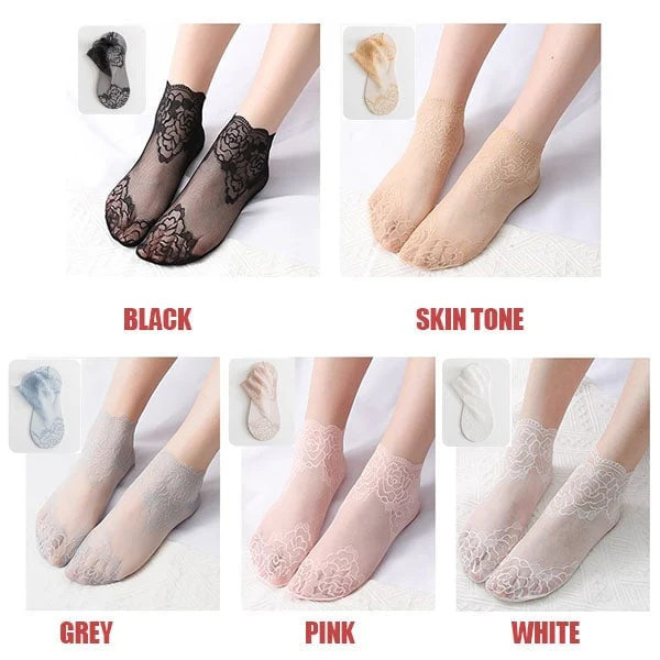 🔥2024🎁NEW LADIES FASHION LACE SOCKS🧦🎁-49% OFF - Image 10