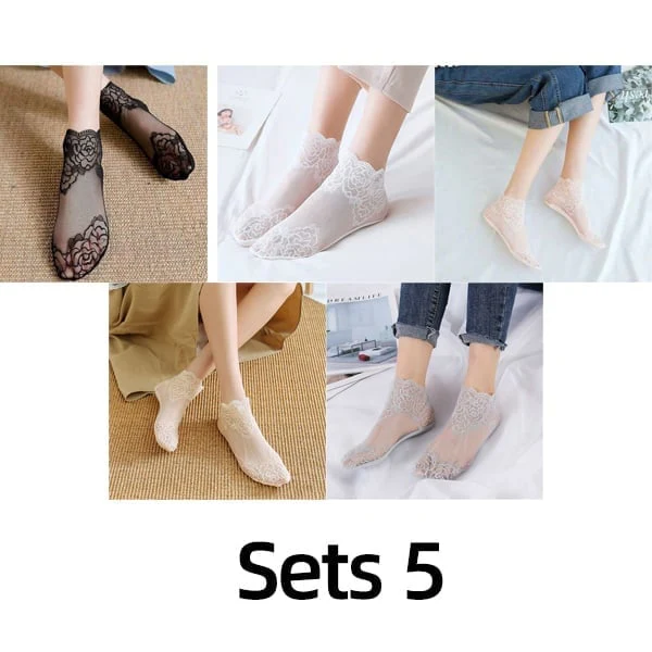 🔥2024🎁NEW LADIES FASHION LACE SOCKS🧦🎁-49% OFF - Image 15