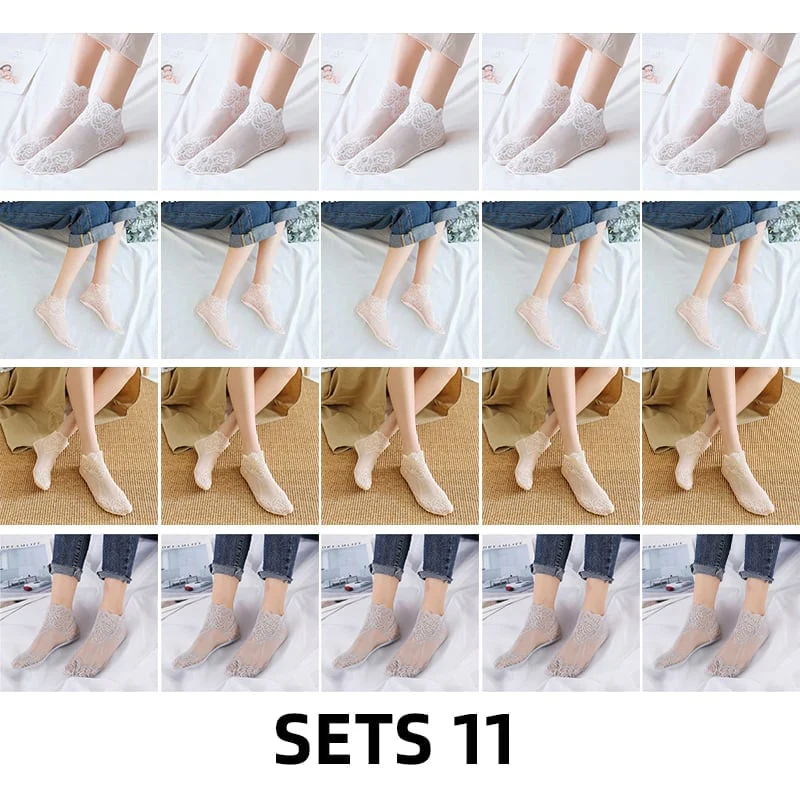 🔥2024🎁NEW LADIES FASHION LACE SOCKS🧦🎁-49% OFF - Image 21