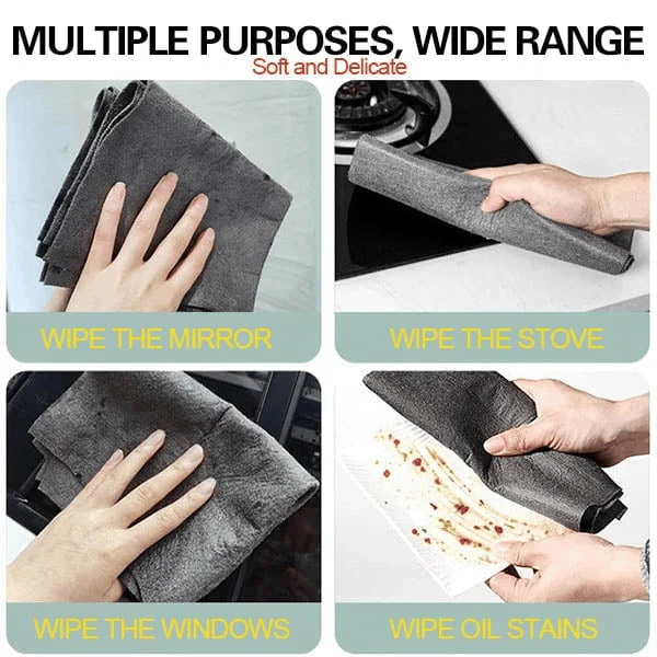(Summer Hot Sale- Save 50% OFF) Thickened Magic Cleaning Cloth-BUY 10 GET 10 FREE(20 PCS)& FREE SHIPPING!!! - Image 2