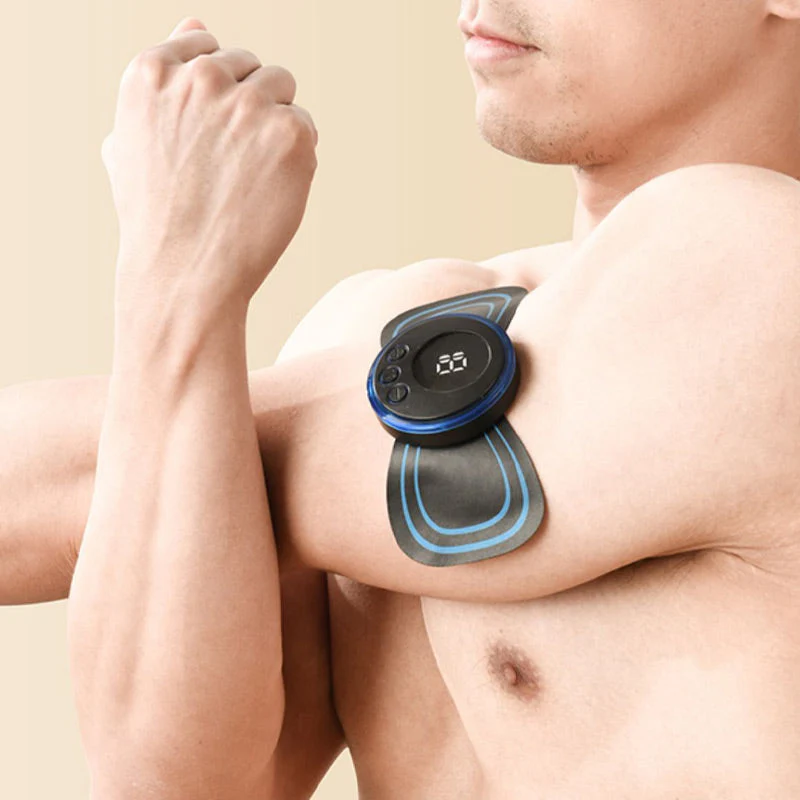 🔥LIMITED TIME PROMOTION - BUY 1 GET 1 FREE!🔥Portable Massager with 8 Modes and LCD Screen - Mini Muscle Stimulator for Pain Relief - Image 11