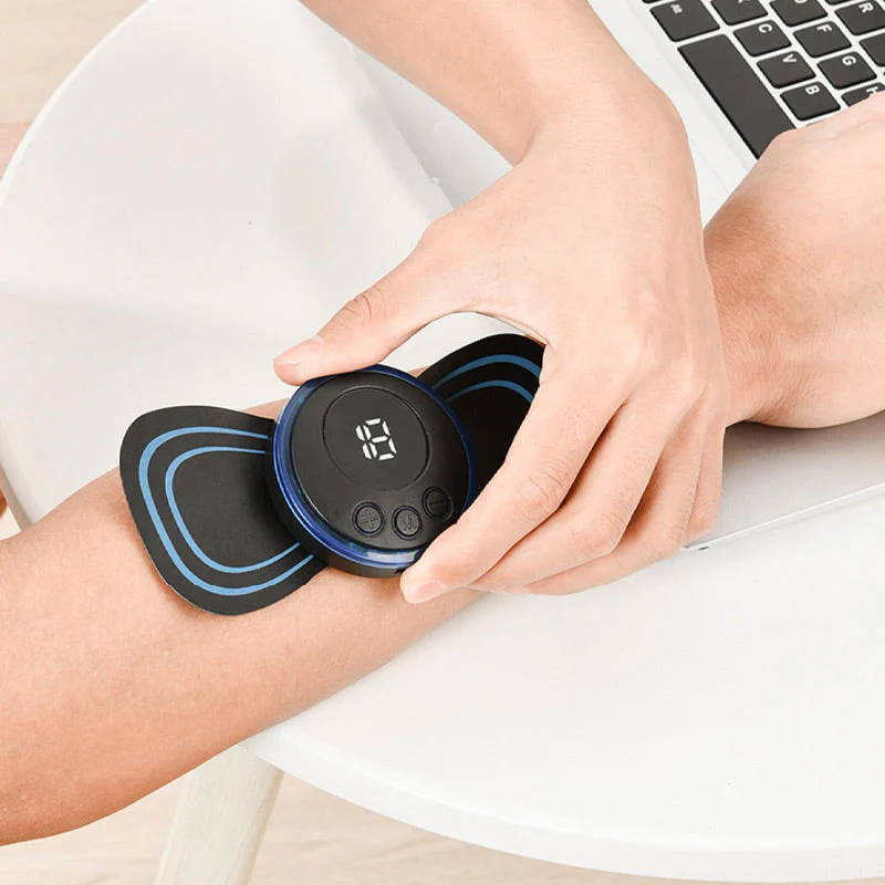 🔥LIMITED TIME PROMOTION - BUY 1 GET 1 FREE!🔥Portable Massager with 8 Modes and LCD Screen - Mini Muscle Stimulator for Pain Relief - Image 14