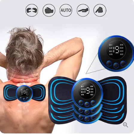 🔥LIMITED TIME PROMOTION - BUY 1 GET 1 FREE!🔥Portable Massager with 8 Modes and LCD Screen - Mini Muscle Stimulator for Pain Relief - Image 3
