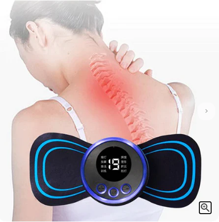 🔥LIMITED TIME PROMOTION - BUY 1 GET 1 FREE!🔥Portable Massager with 8 Modes and LCD Screen - Mini Muscle Stimulator for Pain Relief - Image 5